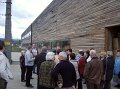 die Lagerhalle von aussen